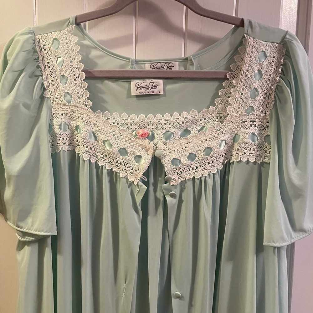 Vintage Vanity Fair gown and robe